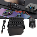 Miniatyrbild 1 av 8: för Master Pro Tangentbord Mus Konverter Combo Trådbunden Knappsats Mus Adapter Set Mobil Spel Konverter för PS5 4 för Switch