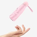 Pikkukuva 2 / 5: Kapseli sateenvarjo Mini Pocket UV-kestävä 2 käyttöä 5 osaa 8 reunaa Ulkoilutarvikkeet Pinkki