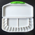 Miniatyrbillede 2 af 7: Healifty Foldbar Palet Farvepalet Akvarel Farver Palet