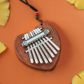 Miniatyrbillede 4 af 5: 8 Nøgle Mini Kalimba udsøgt Finger Tommelfinger Klaver Marimba Musikalsk