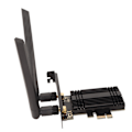 Pikkukuva 6 / 8: WiFi 6E AX210 PCIe WiFi-kortti Bluetooth 5.3:lla, jossa lämpöallas 2 antennia 6 GHz 5,8 GHz 2,4 GHz langaton verkkosovitin Windows 10 11:lle