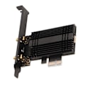 Pikkukuva 8 / 8: WiFi 6E AX210 PCIe WiFi-kortti Bluetooth 5.3:lla, jossa lämpöallas 2 antennia 6 GHz 5,8 GHz 2,4 GHz langaton verkkosovitin Windows 10 11:lle