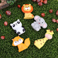 Miniatyrbilde 2 av 5: 5 stk. Dyr Kake Toppers Jungel Cupcake Toppers Dyr Ann