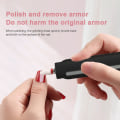 Miniatyrbillede 3 af 5: USB-genopladelig model, bærbar elektrisk slibemaskine, lavet af ABS