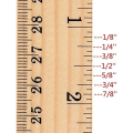 Miniatyrbilde 1 av 7: 25-pakke treskala 12 tommers linjaler Bulk treskala