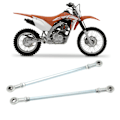 Miniatyrbillede 1 af 8: 8mm Gearskifte Stangforbindelse Justerbar Længde Skiftearm Forbindelse 280mm‑310mm Passer til Dirt Bike