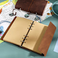 Miniatyrbillede 5 af 5: Journal Notebook, Dagbog Skitsebog Gaver, Kraftpapir Indre