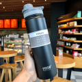 Miniatyrbillede 4 af 5: Skinny Shaker Flaske - Rustfri Stål Shaker Flaske - Isoleret