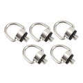 Miniatyrbilde 2 av 8: 5PCS UNC 1/4 20 Kameraslynge Skrue C-formet Rustfritt Stål Kameraskrue Koblingsadapter for Skulderstropper