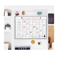 Miniatyrbillede 2 af 2: 1 stk. køleskabsmagnet whiteboard (A3 ugeplan VK0022-2) - Magnetisk tavle til tør sletning af huskeliste til flere