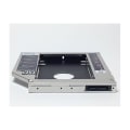 Miniatyrbillede 1 af 5: HDD Caddy Case Bakke til 12,7 mm Universal CD/DVD-ROM Optisk Bay Drive Slot (til SSD og HDD)