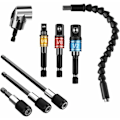 Miniatyrbilde 1 av 5: Drill Extension Kit 1Pcs Fleksibel Forlengelse - Skrutrekker og