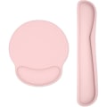 Pikkukuva 1 / 7: Dapesuom-näppäimistön rannetuki ja hiirimatto rannetuella, Memory Foam -rannetuet näppäimistölle ja hiirelle, ergonominen rannetuki liukumattomalla