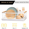 Miniatyrbilde 4 av 8: BRIAN & DANY Oppvaskstativ i rustfritt stål, oppvaskstativ for