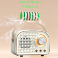Pikkukuva 4 / 5: Retro Bluetooth-kaiutin, langaton vintage-kaiutin, ulkotilojen langaton kannettava Bluetooth-kaiutin