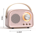 Pikkukuva 2 / 5: Retro Bluetooth-kaiutin, langaton vintage-kaiutin, ulkotiloihin