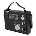 Miniatyrbild 10 av 10: Handvevradio AM FM SW Multi Band LED Nödradio med MP3-uppspelning U-diskslagringskortplats