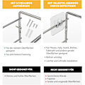 Pikkukuva 3 / 8: Deco haus Gewürzregale aus Metall - 2er Set - Für Gewürze,