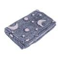 Miniatyrbild 1 av 5: Glödande polyesterfilt Mjuk och varm luddig filt för säng soffa soffa alla säsongerDusty Blue