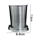 Miniatyrbild 2 av 5: Camping Mug Camping Fällbar Kopp Bärbar Utomhus Resor