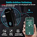 Pikkukuva 3 / 7: Cocoda Bluetooth sovitinauto, Mini Aux Bluetooth 5.0 -sovitin handsfree-puheluilla, kaksoisyhteys, 16 tunnin soittoaika, Bluetooth vastaanotin autoon, kotiin