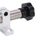 Pikkukuva 3 / 8: Miniatyyripuusepänvirtauspyörä Thimble Lathe Yleiset Tarvikkeet Pieni Teleskooppinen Takapenkki