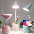 Miniatyrbilde 5 av 6: Skrivebordslampe LED, skrivebordslamper med 3 lysmoduser og trinnløs dimming