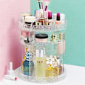 Miniatyrbillede 6 af 6: Roterende Makeup Organiser, Roterende 360 Grader Krystal