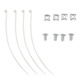Miniatyrbilde 5 av 8: CAT5e Patch Panel 24 Porter Anti Interferens Stabil Polert Metall CAT6 Rackmonterings Panel for 19 Tommers Rackskap