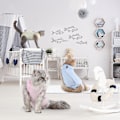 Miniatyrbild 3 av 5: Kattåterhämtningsdräkt, 1-pack Rosa Mjukt Andningsbart Kattåterhämtningskläder E-krage Kattsår Kirurgi Återhämtningsdräkt Efter Operation Kläder för Katter Kattunge, S
