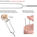 Miniatyrbilde 3 av 6: AIYEGO Marshmallow-grillspyd, 32 tommers teleskopisk grill