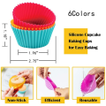 Miniatyrbild 5 av 5: Silikonformar för muffins