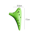 Miniatyrbillede 2 af 5: 12 Hullers Plast Alto C Ocarina, Gaveidé til Begyndere