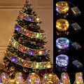 Miniatyrbild 1 av 7: 4 st 16ft Julgransband Ljus Batteridriven Fe 50 LED