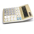 Miniatyrbillede 7 af 7: Standard Funktion Desktop Lommeregner, Solbatteri Dual Power