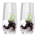 Miniatyrbillede 1 af 5: 2 glas glas, husholdningssaftkopper, enkle varmebestandige tekopper, drikkevarekopper, transparent farve