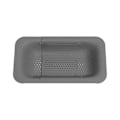Pikkukuva 1 / 2: Retractable Sink Drain Basket Plastic Sink Drying Rack Extendable Colander Over Sink Vegetable Fruits Strainer