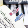 Miniatyrbilde 5 av 6: IronBuddy 10-pakks musikknotklips Musikknotklips Sideholder