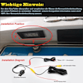 Miniatyrbillede 4 af 5: Farve nattesyn bil lastbil bakkamera til New Beetle VW Polo V 6R PASSAT CC Golf VI MK4 MK5 GOLF 6 MK6 EOS LUPO longziming