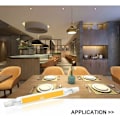 Miniatyrbilde 2 av 5: 5W R7S 78MM J78 COB Filament LED-pære, 500 lumen 360 grader, 30W 48W 50W tilsvarende halogenpære, perfekt for hjem, kjøkken, rom, balkong, kontor,