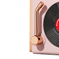 Miniatyrbild 3 av 5: Rosa utomhus Bluetooth-högtalare bärbar dekorativ hög ljudkvalitet USB-minnen stöd retro Bluetooth-högtalare för vardagsrumskontor