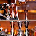 Miniatyrbillede 4 af 5: 304 Rustfrit Stål Cocktail Barredskaber til Bar Hjem Bartender
