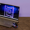 Miniatyrbillede 2 af 6: USB-mus, der er velegnet til bærbare computere, kablet USB-computer, kablet computermus, optisk, billig, mini, børnekontor, lille