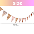 Pikkukuva 2 / 6: 4Set Hot Gold Triangle Flag Pennant Banner Bunting Party