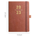 Miniatyrbillede 2 af 7: Planlægger 2023, 2023 Agenda bog Hard face notebook med pen,