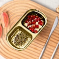 Miniatyrbillede 5 af 5: Dryp Sauce Skål Rustfrit Stål Soja Tomat Sauce Salt