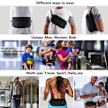 Pikkukuva 4 / 5: Matkarahan vyölaukku piilotettu lompakko passiraha vyölaukku Slim Secret Security Travel Bag Chest Pack
