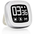 Miniatyrbild 1 av 6: Touch timer, timer, elektronisk timer, kökstimer, stor skärm bakgrundsbelysning med alarm, magnetisk baksida