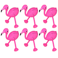 Miniatyrbilde 1 av 5: 6 stk Oppblåsbare Rosa Flamingo Oppblåsbare Flamingo Fest