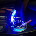 Miniatyrbild 6 av 6: iTimo Automatisk askkopp med LED-ljus cigarettaskkopp